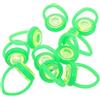 minkissy 10 Pezzi Supporto per Stecche da Biliardo in Plastica Verde | Organizzatore Leggero, Uso Domestico e Ricreativo, per Stecche da Biliardo e Biliardo Snooker