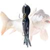 Generico Esca da Pesca per Calamari Realistiche Morbide Luminose con Affondamento | esche artificiali da calamari d'acqua salata per Polpi, Seppie, Zone Costiere e Pescatori