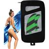 Generic Organizer protettivo per pinne da surf | Custodia portatile per pinne da surf, borsa da viaggio, custodia da viaggio per surf, grande capacità, custodia da viaggio