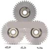 Generic Ingranaggio in Acciaio for Veicolo Elettrico 36T 47.5x12mm for Motore ebike 36 Denti Ingranaggi planetari in Metallo con Parti di Biciclette con Cuscinetto 608z