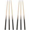 GLEAVI 6 Pezzi Mini Stecca da Biliardo in Legno da 48cm | Maneggevole e Portatile, Colpo Preciso, Leggero, per Giochi Scolastici e Picnic All'aperto