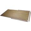 Schiavi Sport - ART 3715, Tappeto Incastro Parquet Bicolore In Eva