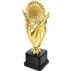 BESTOMZ Coppa Creativa Oro in Plastica PP per Cerimonie | Design Delicato e Unico, Forma Figurina Giocosa, per Feste, Resistente alla Deformazione
