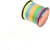 BELLIFFY Lenza da Pesca Trecciata Professionale PE 300 Metri, Resistente | Struttura Rigida e Scorrevole, Materiale Pe, Antiabrasione, per Pesca in Mare e Riva, Multicolore