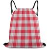 Morbuy Motivo a Scacchiera Sacca Sportiva Zaino a Sacco (Rosso) | Stampa Zaino Traspirante con Coulisse Sportivo Leggero Traspirante per Palestra, Scuola, Viaggi, Uomo Donna Unisex
