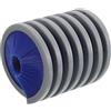 Toyvian Spazzola per Corda da Arrampicata Setole in Nylon e Acciaio Blu | Pulizia e Rapida Asciugatura, Portatile per Arrampicata e Speleologia, Compatibile Corde Marine