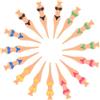 POPETPOP 15 Pezzi Set di Tee da Golf Colorati, Stile Bikini, Plastica | Donne, Accessori da Golf Completi, Stile Unico e Attraente, Scatola Divertente