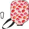 Generic pickleball Covers Lips Kiss (1) pickleball Paddle Cover | Impermeabile antigraffio pickleball Racket Case Per L'uso Esterno uomini e donne sport