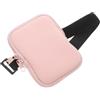 Kichvoe Custodia Antiscivolo in Neoprene Cerniera, Borsa Rosa per Bottiglia | Tasca Multiuso, Porta Piccoli Oggetti, Accessorio Leggero per Uomini e Donne, Uso Esterno Quotidiano
