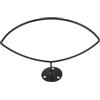 Kichvoe Porta Pallone da Muro in Ferro Nero per Basket e Rugby | Organizzazione Verticale, Montaggio a Parete, Struttura Robusta, per Negozio e Scuola, Espositore Compatto