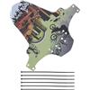HEMOTON Parafango Bici Bicicletta Mudguard in Pp, Stagione di Halloween | Design Semplice per Bici da Montagna e Biciclette, Uso All'aperto, Protezione Leggera e Resistente