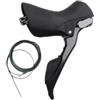 Generico Leve Cambio, Compatibile con Shimano, TIAGRA 4700 2x10s | Coppia sinistra 2s/destra 10s, leva freno in fibra di carbonio, solo cavi cambio interni inclusi