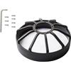 OMPHOBBY Protezione elica per motore K4 e K4C SUP, parte di ricambio OEM per motore elettrico K4 e K4C, include kit di viti di montaggio