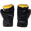 ifundom Guanti da Boxe Allenamento Adulti in PU Imbottitura EVA Neri | Chiusura a Strappo Regolabile, Uso Quotidiano e Sparring, Stile Chic e Portatile