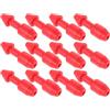 POPETPOP 12 Pezzi Inserto Forcella per Wishbones da Immersione in Plastica Rosso, Accessorio per Pesca Subacquea, Compatibilità, per Immersione e Manutenzione