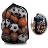 Beoveo Borsa a rete Palloncini Calcio 10-15 Palloncini Sport | Cordoncino per pallavolo, rugby e deposito di squadra