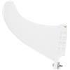 NUOBESTY Pinna da Tavola da Surf in Nylon 6,5 Pollici per Ricambio | Paddle Board e Kayak, Facile da Installare, Compatibile la Maggior Parte delle Tavole, Bianco