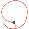 OKUMEYR Tubo Gonfiaggio Bici Anti-gelo, Compatibile Valvole, Rosso | Tpu e Metallo, Accessori Inclusi per Ciclisti, Collegamento Semplice, per Ruote Bici e Adattatori Valvola