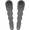 Luxshiny 2 Pezzi Chiave per Valvola Aria Gonfiabile a 8 Denti in ABS | Compatibile Valvole di Gommone e Tavola, Uso Outdoor e Campeggio, Apertura Rapida, Montaggio Semplice