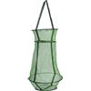 ARTSEWPLY Nassa da Pesca Pieghevole in Nylon Verde, Grande Capacità | Design a Rete Profonda Coulisse, Facile da Trasportare, Compatta e Portatile per Uso in Acqua