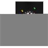 Generic Protezione da parete per il supporto della tavola delle freccette | Accessori per tavola freccette per sale giochi, adulti, uffici domestici, garage e aule