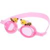 HOMOCONO Occhialini da Nuoto per Antiappannamento Rosa Leggeri | Silicone e Policarbonato, Bordi Lisci e Portatili, per Nuoto e Bagno, Accessorio