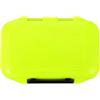 Uonlytech Scatola Porta Accessori Giallo da Pesca in ABS | Separatore Interno, Resistente Agli Urti E'usura, per Esche e Piccoli Accessori da Pesca