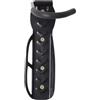 SAFIGLE Acciaio Supporto Nero a Muro per Monopattino e Bici | Design Striscia Antiscivolo, Installazione Semplice, Finitura Antigraffio, Salva Spazio, per Parete