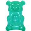 Shurhome Bodyboard a forma di orso con design pieghevole | Tavola da nuoto in PVC a forma di orso con angoli arrotondati per gite in spiaggia e giornate in piscina con impugnature