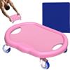 Generic Ab Wheel Board Silent Core Rafforzamento Addominale Trainer Attrezzatura | Tronco addominale Power Training per Home Gym Fitness Indoor Esercizi Attrezzature per l'allenamento del corpo Allenamento