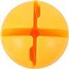FRCOLOR Base per Asta Bandiera Calcio, Supporto PVC per Pali 2,2 CM | Riempibile Acqua o Sabbia, Uso Esterno su Erba Artificiale, Arancia, Semplice da Pulire