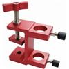 Fonowx Portaombrellone con Morsetto Regolabile Universale, Morsetto Portaombrellone, Durevole, Rosso