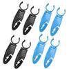 ADASTONE Clip per pinne per tavola da paddle, 4 coppie di accessori per SUP, clip di fissaggio regolabili, montaggio semplice, tenuta sicura, per stand up paddle, pinne, sport acquatici all'aperto
