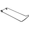 ULTECHNOVO Supporto Verticale per Pallacanestro da Muro, Doppio, Metallo Nero | Organizzatore per Sfere Sportive, Uso Domestico e Cartolerie, Estetica Minimalista, Salvaspazio