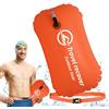Zqkimzi Boa di sicurezza da nuoto, galleggiante per acqua aperta, galleggiante regolabile, per nuoto in piscina, galleggiante di sicurezza, borsa asciutta, per nuotatori in acqua aperta e corse in sicurezza