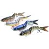 TOYANDONA Esca da Pesca Simulata a Forma di Pesce, Blu, Portatile per Carpa | Plastica, Effetto Realistico, per Pesca All'aperto, Adatta ad Angler e Carpa, Richiamo Visivo