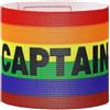 Generic Fascia da capitano con cinturino traspirante e accessori sportivi | Fascia da braccio regolabile da capitano di calcio, atleta, giocatore, allenamento, campionato