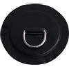 BESTonZON Ancora Kayak in Acciaio Inox e PVC Nero per Esterno | Fissaggio Stabile per Cima D'ancora, Accessorio Nautico per Acqua, Finitura Nera, Uso All'aperto