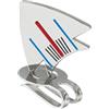 Generisch Clip per cappello da golf, in lega di zinco, portatile, motivo | Supporto per cappelli da golf per golfisti all'aperto, gioco, pratica, allenamento, giardino, sport, tempo libero