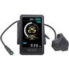 KZKO Display a colori UART 810S solo adatto per Bafang 8FUN UART Protocollo Kit Motori Bicicletta elettrica strumento modalità sportiva