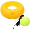 Toyvian Attrezzo per Allenamento Tennis Autoapprendimento per Principianti Arancia | Plastica, Pratica e Sessioni di Allenamento, Migliora Coordinazione e Reazione, Accessorio per Studio Autonomo