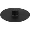 Abaodam Base Giunto Circolare per Kayak e Tenda Vite PVC Nero | Rotazione Flessibile, Leggero e Affidabile, Installazione Semplice, Accessorio per Attrezzatura Marina e Campeggio