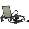 Generic Tachimetro for Scooter Elettrico con Schermo LCD E-Bike M5 a 5 Pin/6 Pin con Controllo Accessori for Biciclette elettriche regolatore di velocità