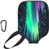 Generic Neoprene Paddle Cover Northern Light 2 pickleball Paddle Cover | antigraffio con cerniera pickleball Racket Case Per Allenamento L'uso Esterno uomini e donne