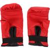 HAKIDZEL Guanti da Boxe Rossi in Cuoio Fodera in Schiuma Poliuretanica | Posizione Naturale della Mano, Comodi da Indossare e Togliere, per Muay Thai e Arti Marziali Miste
