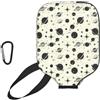 Generic pickleball Racket Case Space Galaxy (13) pickleball Paddle Cover | antigraffio Impermeabile Copri paddle pickleball Racchetta Per Fits Most Rackets Allenamento uomini e donne