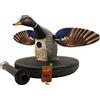 MOJO Outdoors MOJO Elite Series Floater Spinning Wing Duck Decoy per la caccia all'anatra, Mallard Drake