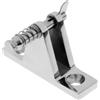 LIFKOME Accessorio per Tenda da Barca in Acciaio Inox, Argento, Pratico | Finitura Lucida a Specchio, Installazione Semplice, Include Due Viti di Montaggio in Acciaio, per Gommone e Carrello Ancora