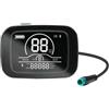 Generic for Display LCD E-Bike YL-81C Compatibile con Lo Schermo sostitutivo del cruscotto della Bicicletta elettrica for ENGWE M20