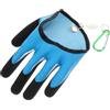 Kichvoe Guanti Antiscivolo per Pesca e Cattura Pesci, Protettivi | Traspiranti e Lavabili, PU Plastica, Magnete e Acciaio Inossidabile, Accessorio Portatile Colore Casuale